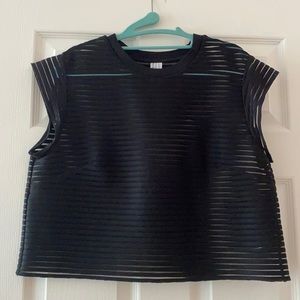 & Other Stories Mesh Top (Part of a Set)